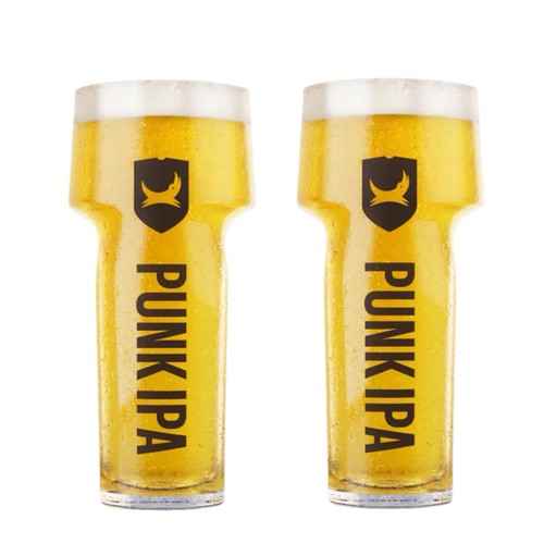 Brewdog punk ipa pint glass - punk,