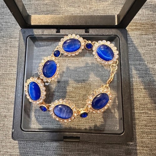 Vintage monet blue - vintage,