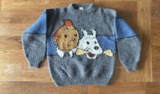 Rare Vintage Tintin jumper From The Tintin Shop. ***Immaculate And Never Worn
