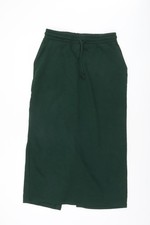 Zara Women Green Midi Straight