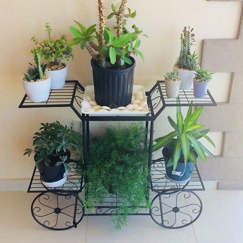 Tiers garden cart stand - 6,