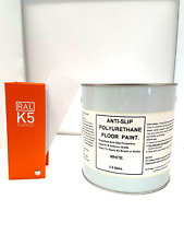 1 x 2.5lts White Anti Slip