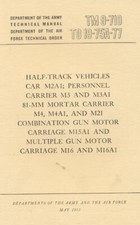 Half-Track TM9-710 Maintenance