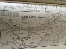 VINTAGE SEA CHART / NAUTICAL