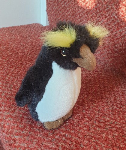 Rockhopper penguin soft toy - soft,
