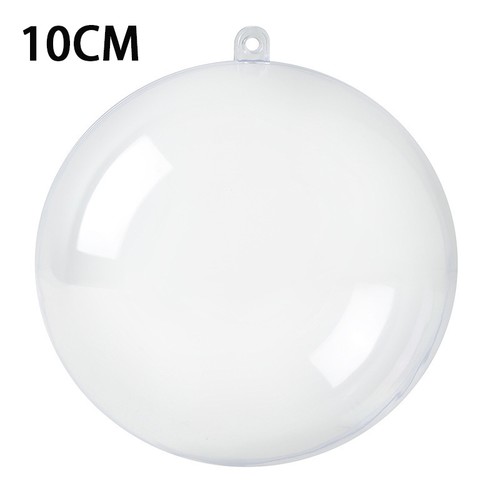 50x clear plastic balls - 1-50x,