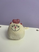 Jelly cat Kissy Fidget Cat Vibrating Jelly Cat Rare Retired used Valentine's Day