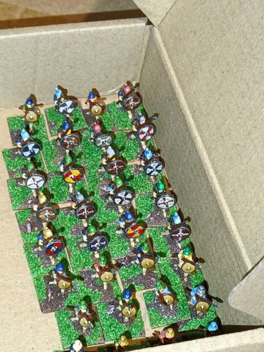 15mm saxon spearmen ancient - 15mm,