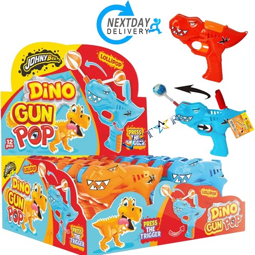 Dino gun pop lollipop assorted - dino,