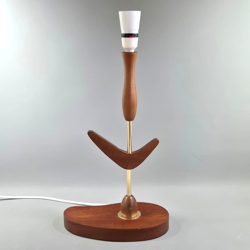 Rare vintage atomic teak table - rare,