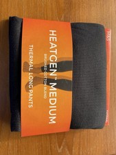 M&S - Heatgen Medium Brushed Cotton Blend Thermal Long Pants - Size Large - New