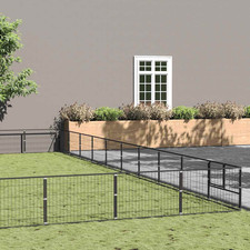 Dog Kennel Black
