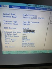 Retro Vintage Old School Laptop Hp Pavilion Ze5600 With hp 324815-002 Charger