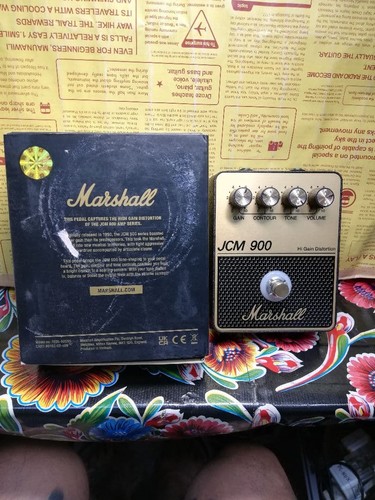 Marshall jcm900 - marshall, fx
