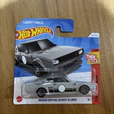 Hot Wheels Nissan Skyline 2000GT-R LBWK Then And Now Short Card