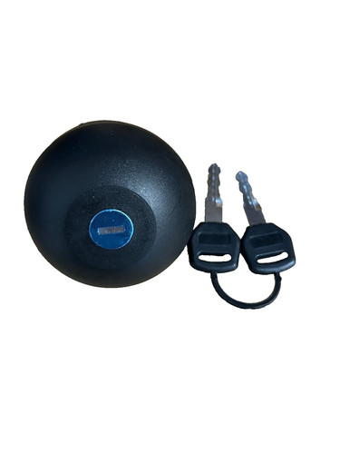 Locking fuel cap with keys - cap,