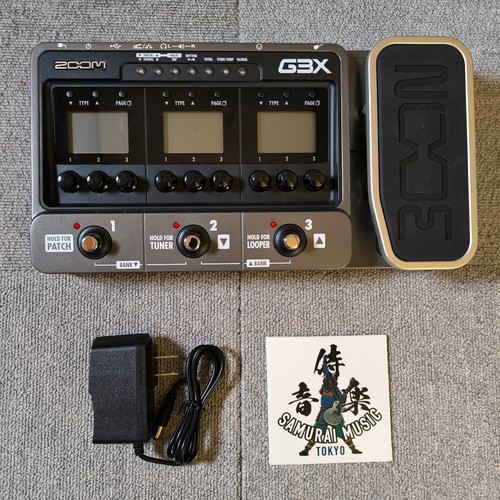 Zoom g3x multi effects - g3x, guitar