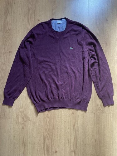 Men lacoste jumper purple - lacoste,