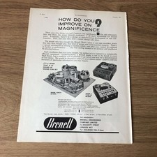 GRAM191 MAGAZINE ADVERT 11X8 BRENELL MARK 5 TAPE DECK
