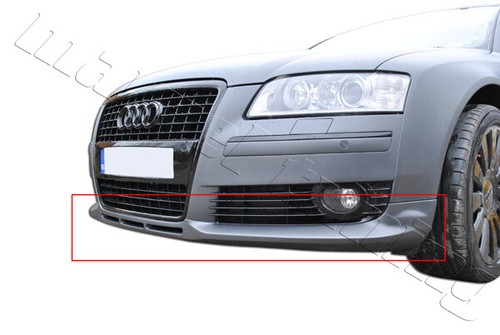 Front bumper spoiler look - s8,