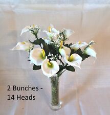 Artificial Flowers Lily Bouquet Flower Floral Plants Fake Rose Wedding Calla