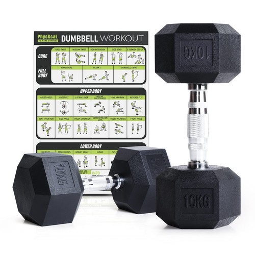 Hex dumbbells odourless poly - -,