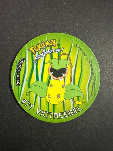 Pokemon tazo victribell - tazo,