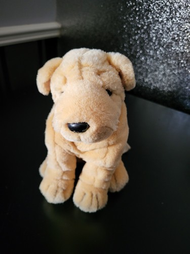 Keel toys dog shar pei - keel, beige