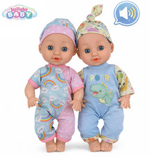 10" Baby Doll Toy With Sounds