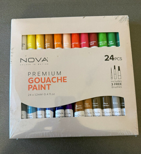 Nova premium gouache - paint, set