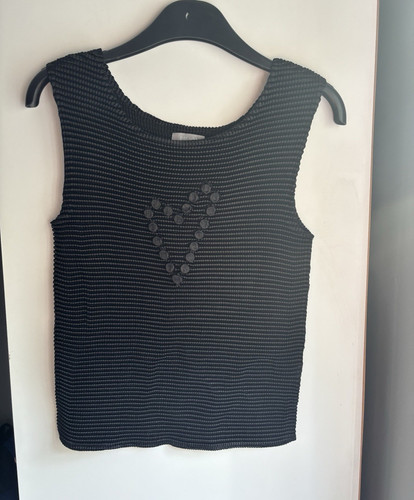 Per una black knit ribbed - knit,