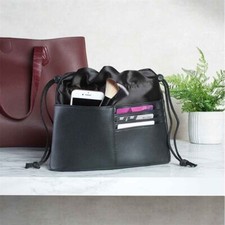 AVON Drawstring Handbag Organiser in Black BN
