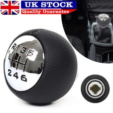 For Peugeot 307 308 407 3008 5008 807 Black Gear Stick Shift Knob ABS 6 Speed