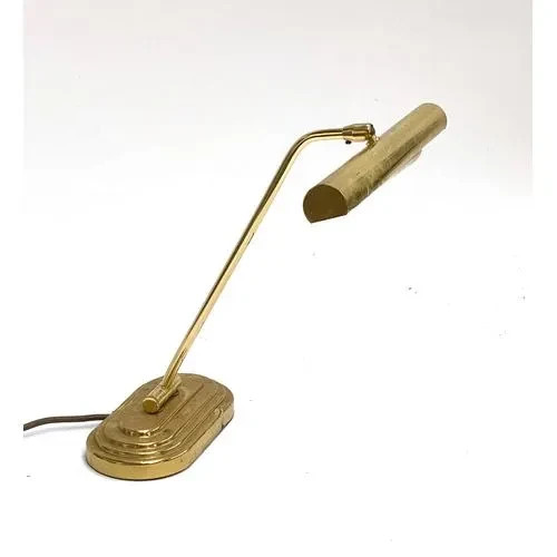 Vintage brass bankers desk - vintage,