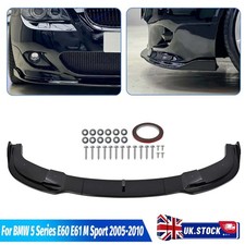 Car Front Lip Body Kit Aerodynamic Bumper Lip Spoiler For 5 Series E60 E61 05-10