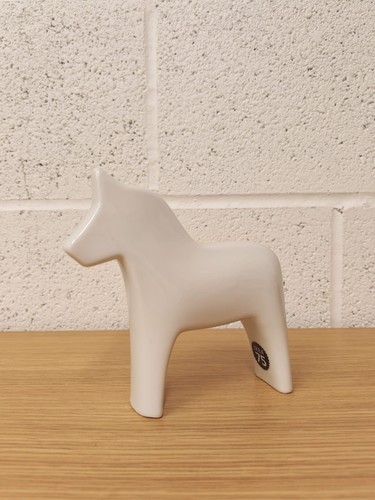 Ikea white dala horse - white,
