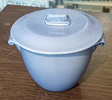 Ashtead Blue Soup Bowl And Cover 4 1/2 Inches Wide Vintage
