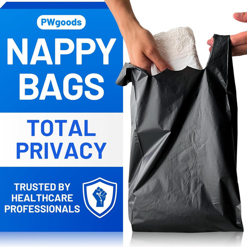 Adult nappy bags 200 pack - bags,