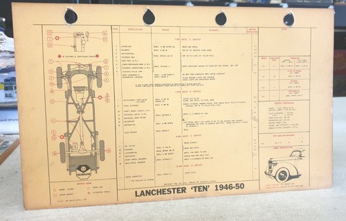 1946 1954 lanchester - 1954, &