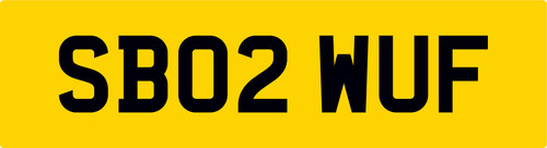 Sb02 wuf car reg - sb02,