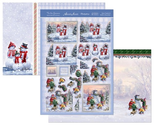 Hunkydory snow family build - &,