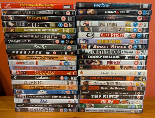 Job lot dvds mixed - 40, films
