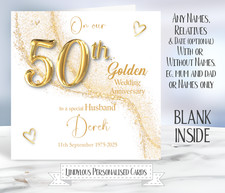 Spouse 50th Golden Wedding