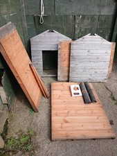 Dog Kennel. Weathered. Second Hand. Not Used. See Description