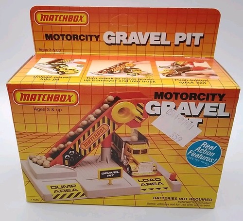 Matchbox motorcity gravel pit - matchbox,