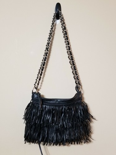 Deena ozzy leather black - &,