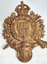 THE CADETS LONDON RIFLE BRIGADE ARMY MILITARY CAP BADGE PART COLLECTION GENUINE