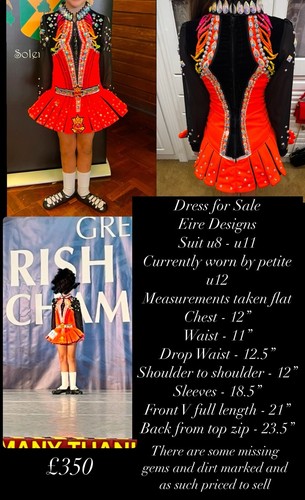 Irish dance dress age 11 - dress, 8