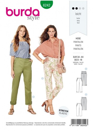 Burda sewing pattern 6242 - burda,
