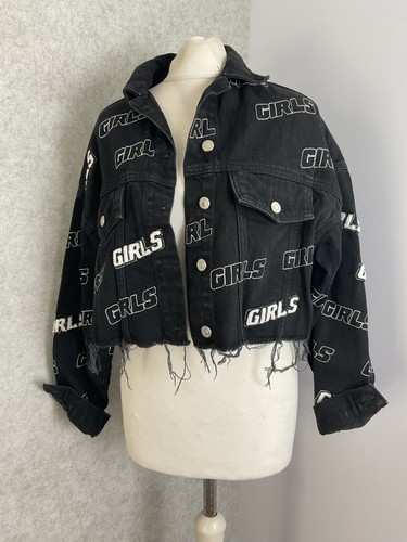 Topshop moto black cropped - black,